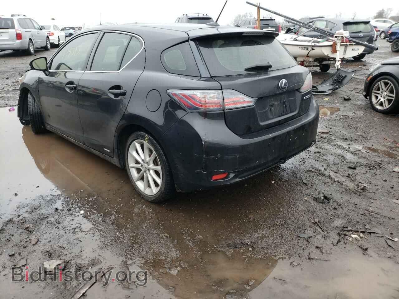 2013 LEXUS CT 200 - VIN: JTHKD5BH2D2133851 - Фото 3