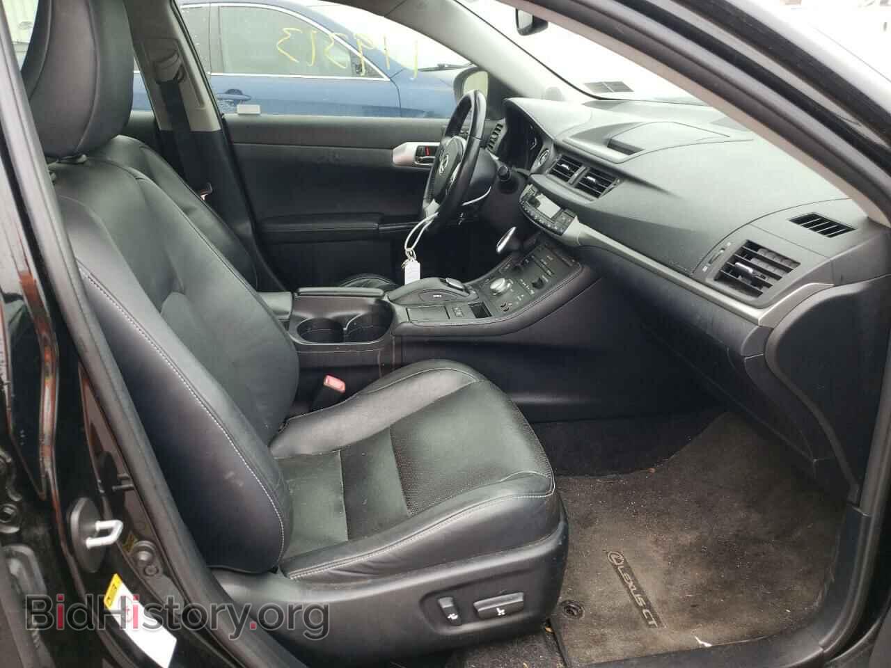 2013 LEXUS CT 200 - VIN: JTHKD5BH2D2133851 - Фото 5