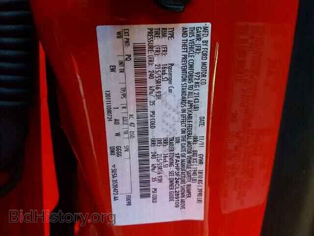2012 FORD FOCUS - VIN: 1FAHP3F24CL289109 - Фото 10