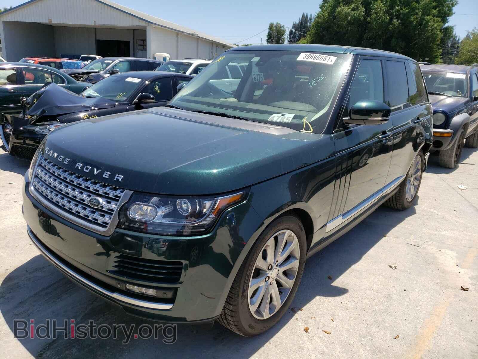 2014 LAND ROVER RANGEROVER - VIN: SALGS2WF3EA136729 - Фото 2