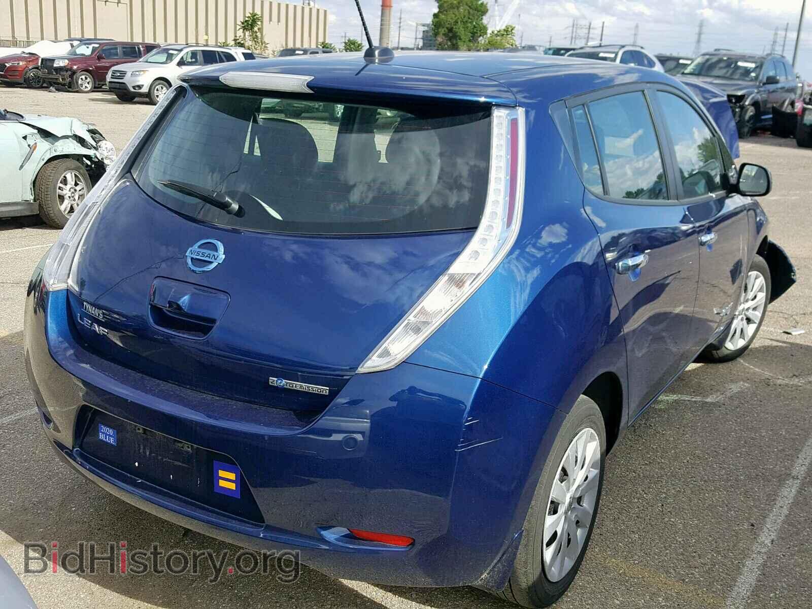 2017 NISSAN LEAF - VIN: 1N4BZ0CP8HC311828 - Фото 4