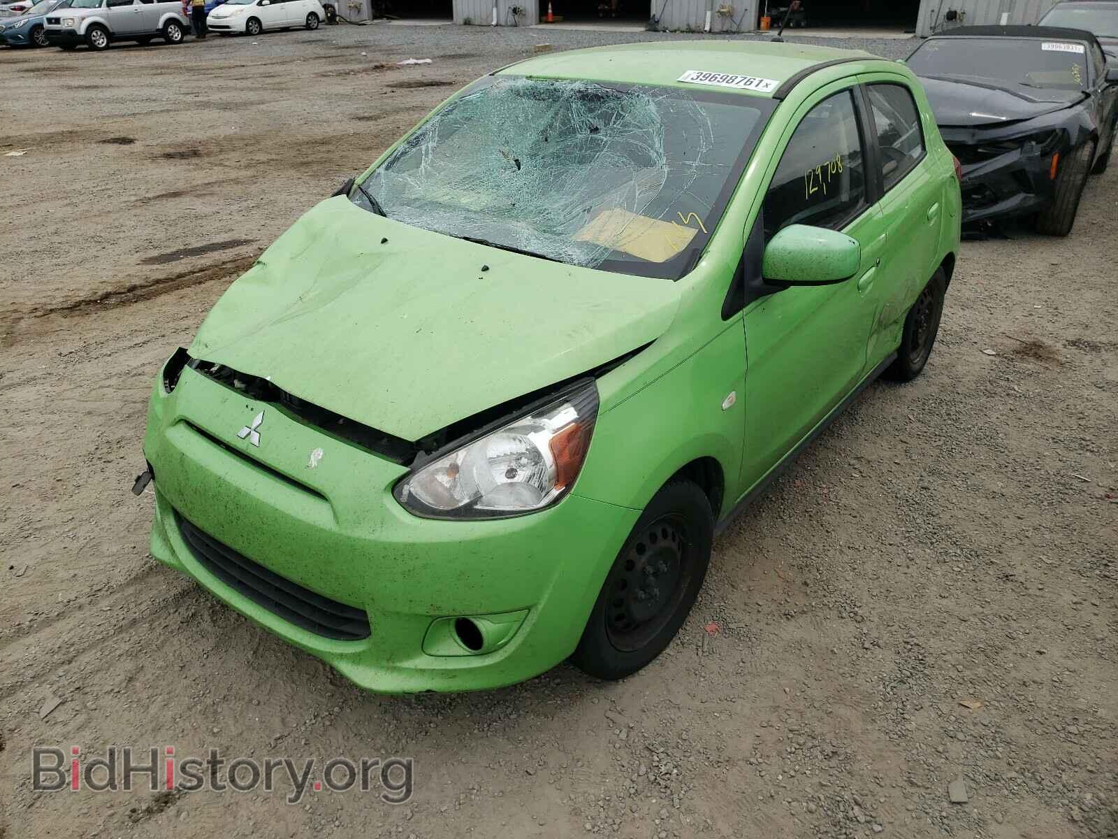 2015 MITSUBISHI MIRAGE - VIN: ML32A3HJ1FH001918 - Фото 2