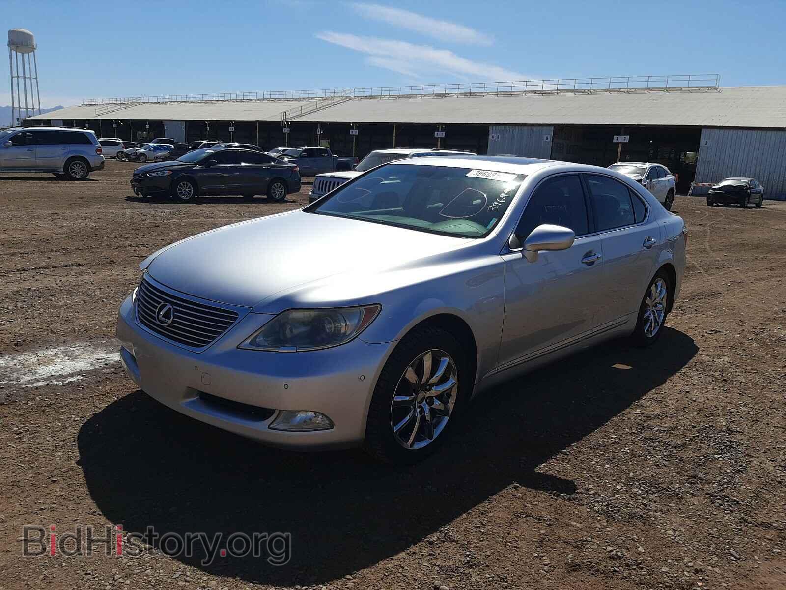 2007 LEXUS LS460 - VIN: JTHBL46F875012718 - Фото 2