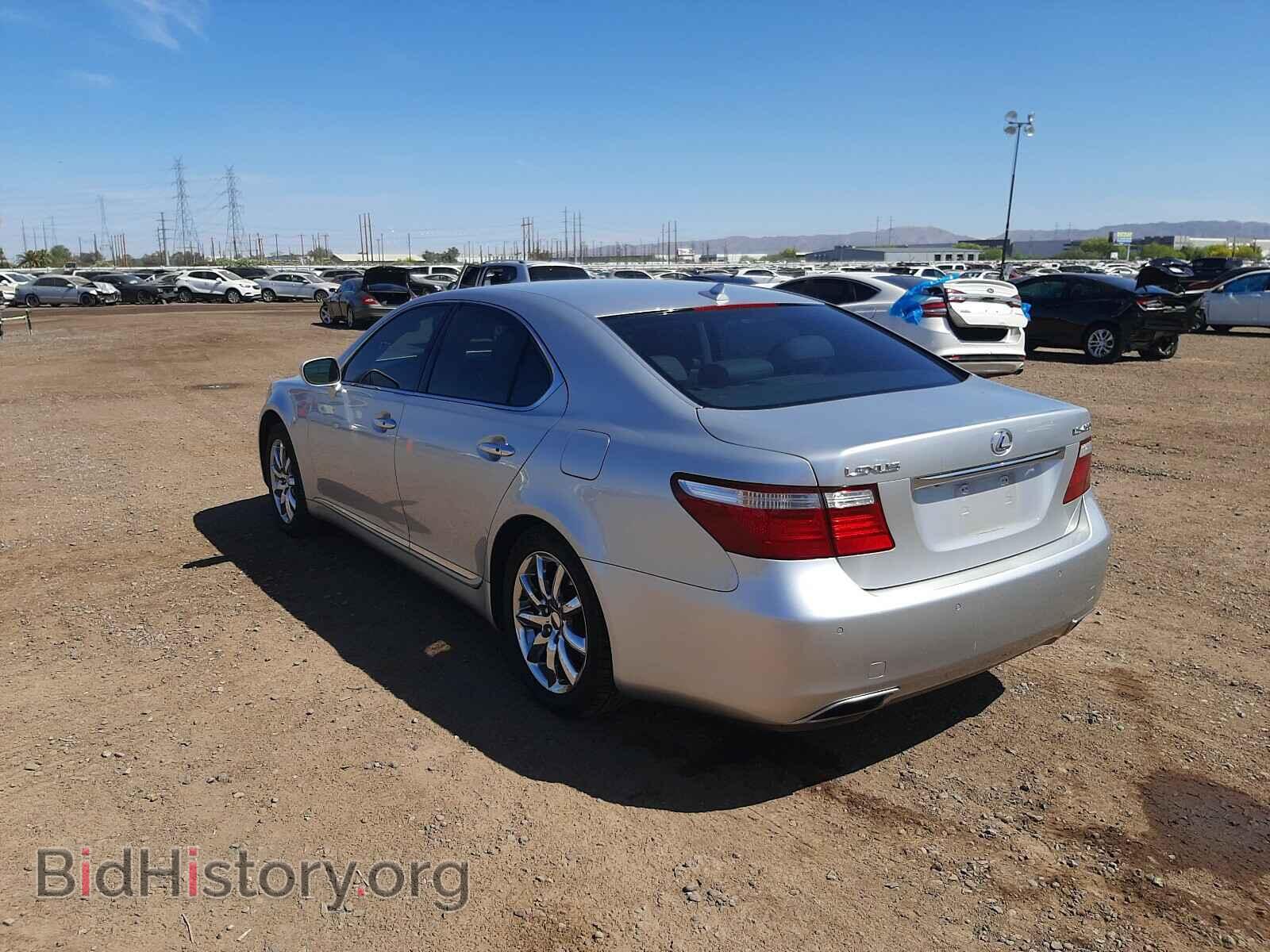 2007 LEXUS LS460 - VIN: JTHBL46F875012718 - Фото 3
