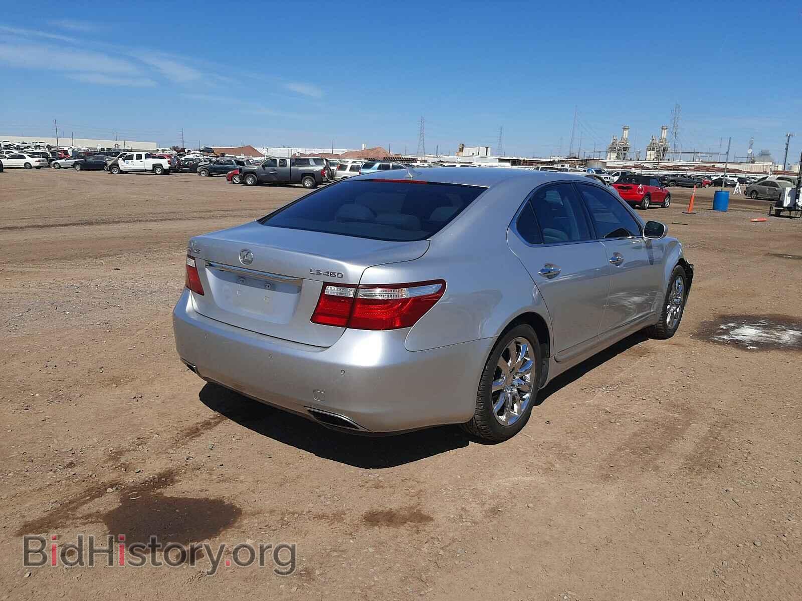 2007 LEXUS LS460 - VIN: JTHBL46F875012718 - Фото 4