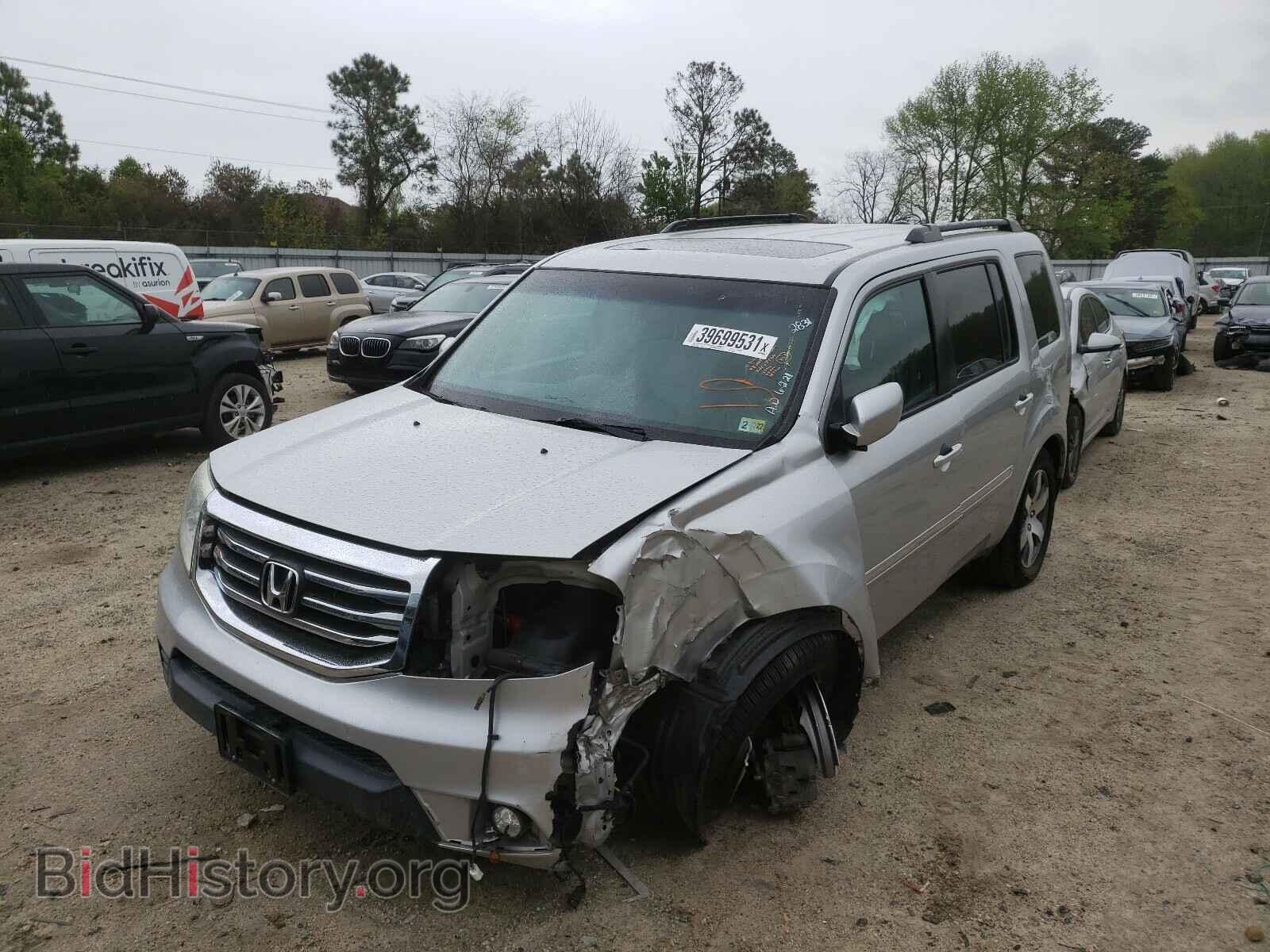 2013 HONDA PILOT - VIN: 5FNYF4H97DB082831 - Фото 2