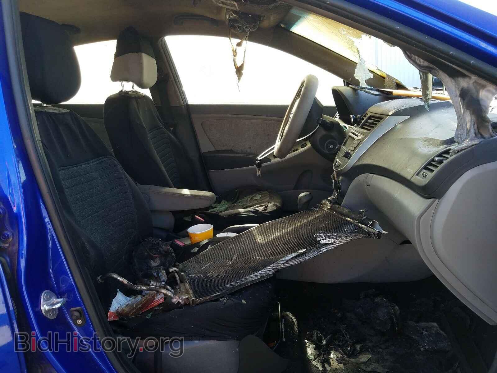 2012 HYUNDAI ACCENT - VIN: KMHCT4AE9CU255938 - Фото 5