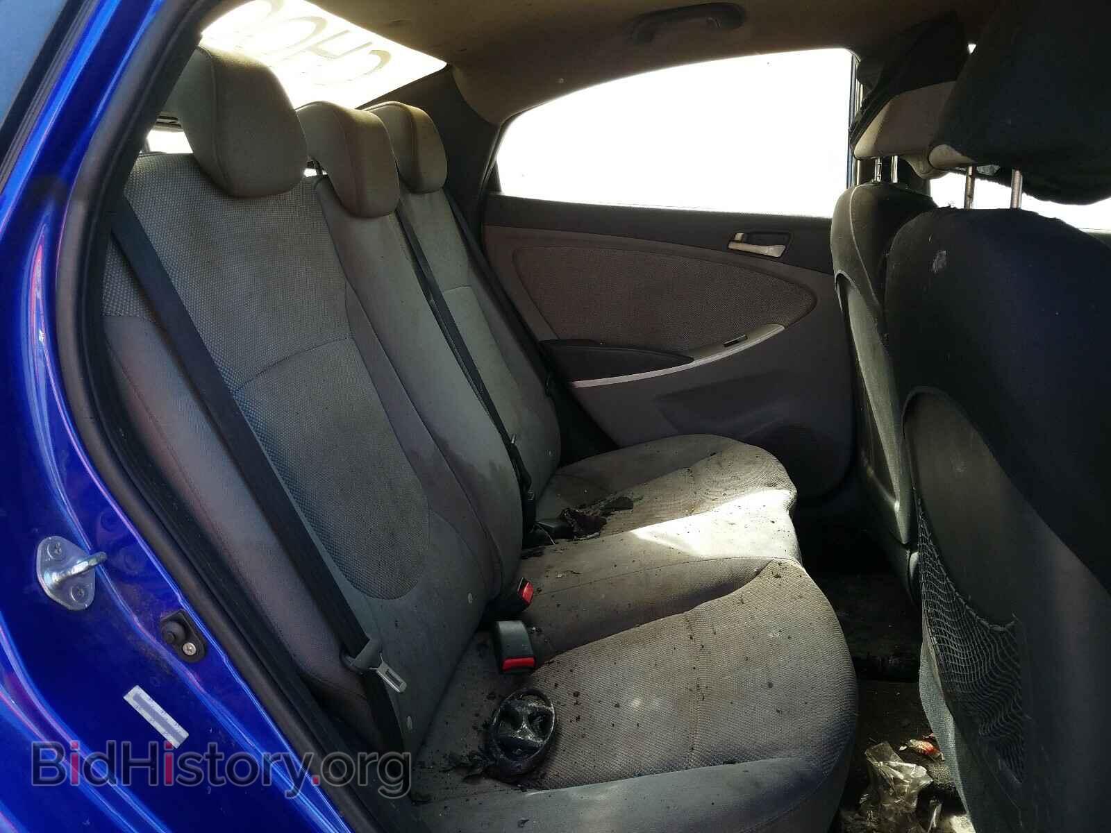 2012 HYUNDAI ACCENT - VIN: KMHCT4AE9CU255938 - Фото 6