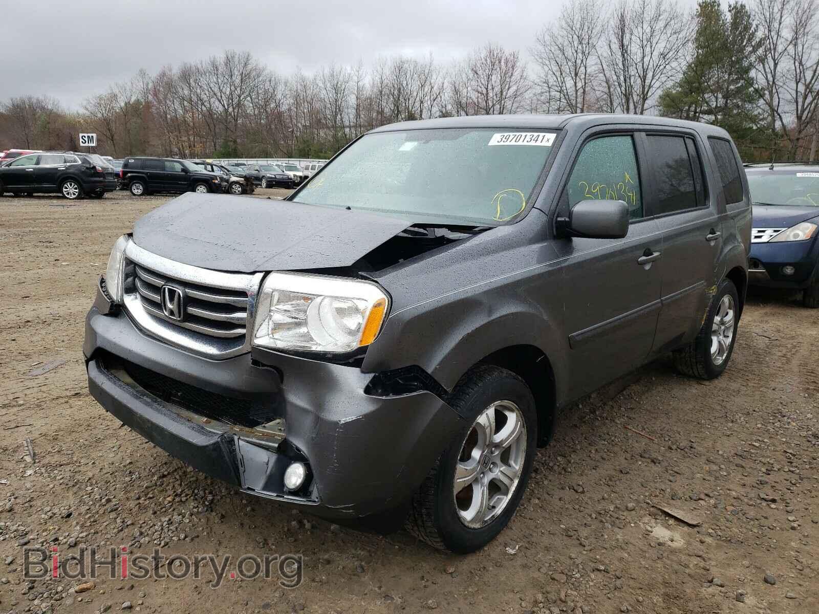 2013 HONDA PILOT - VIN: 5FNYF4H65DB009513 - Фото 2