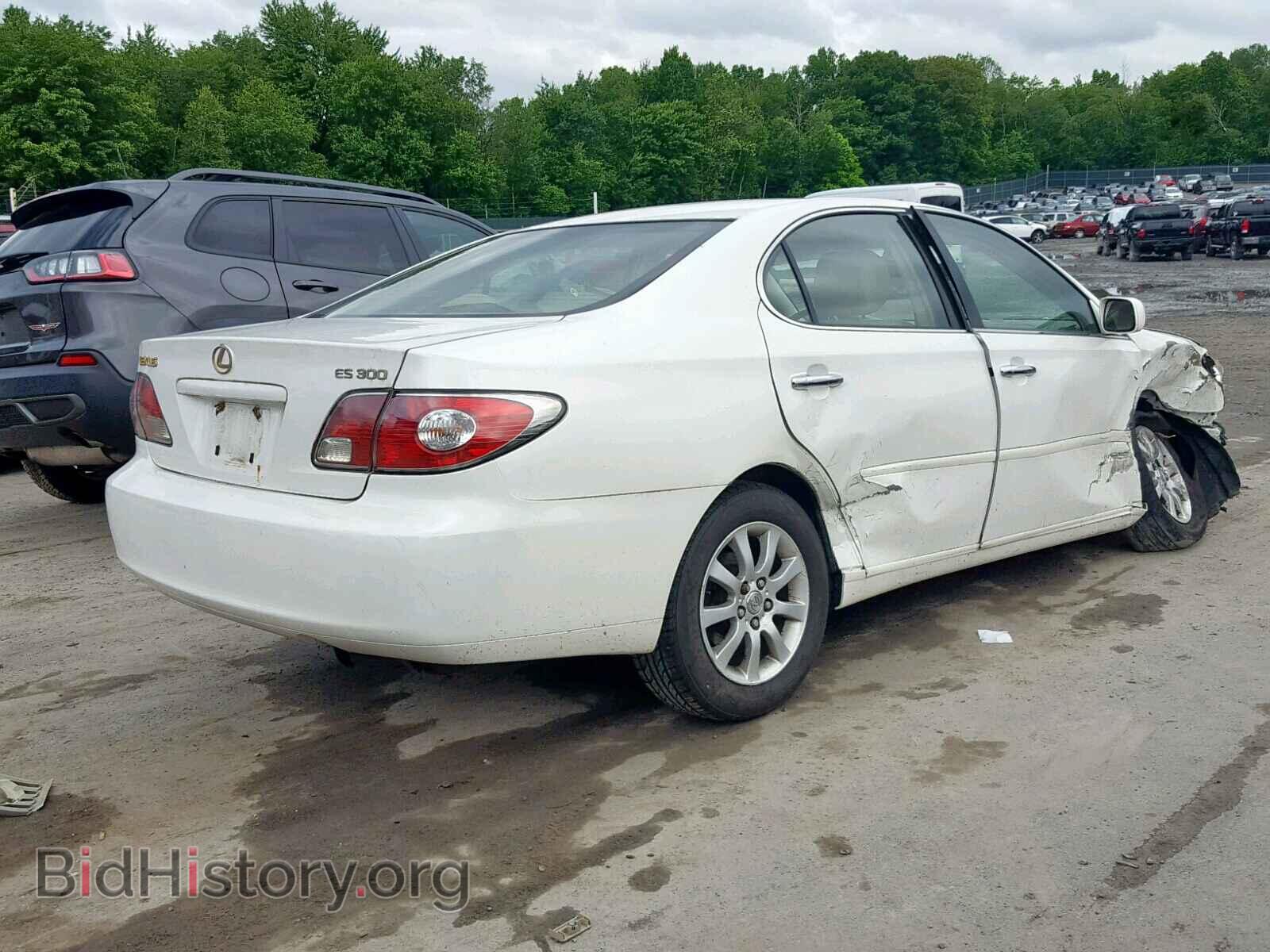 2002 LEXUS ES300 - VIN: JTHBF30G325034007 - Фото 4