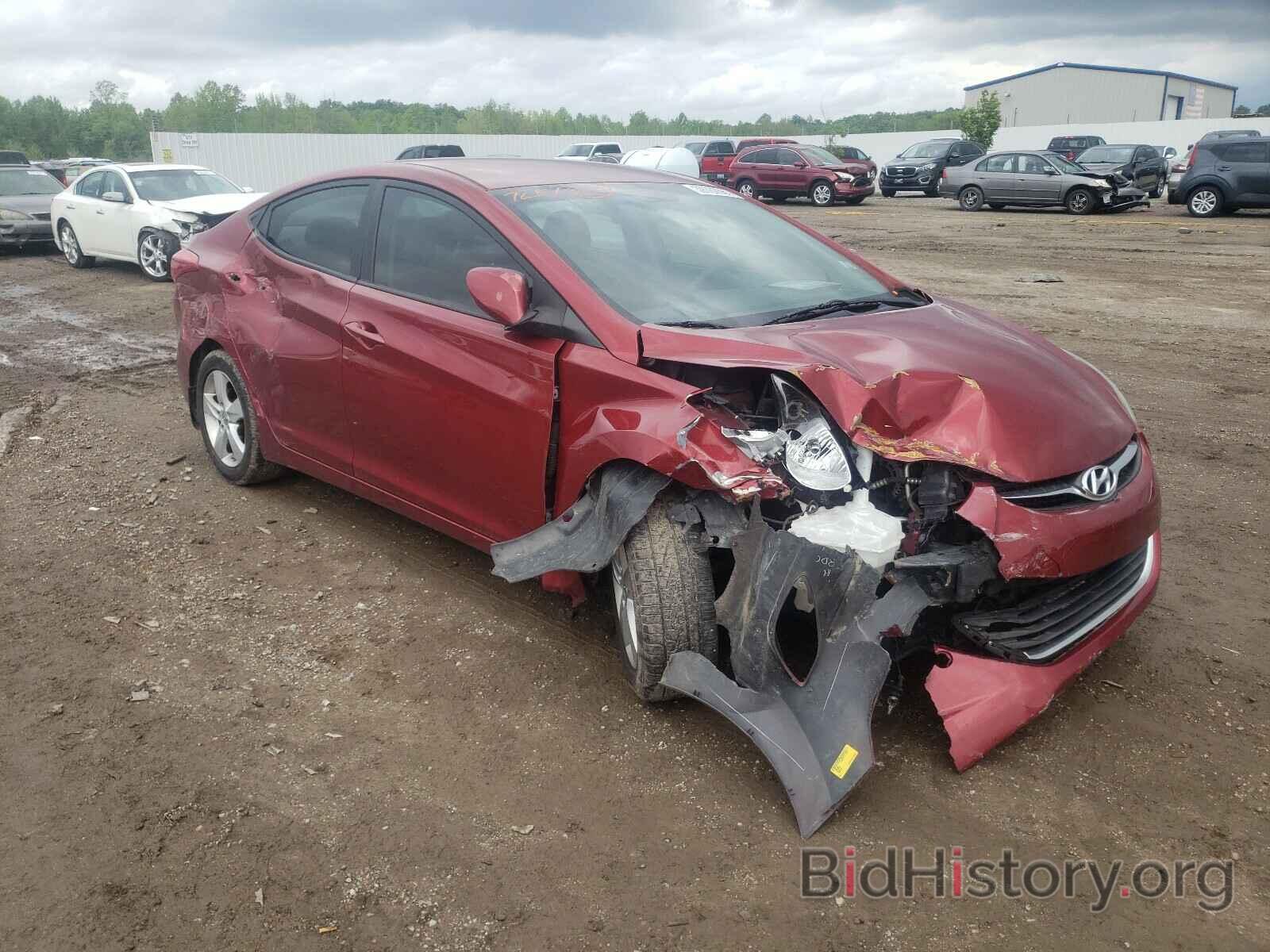 Photo 5NPDH4AE5DH401645 - HYUNDAI ELANTRA 2013