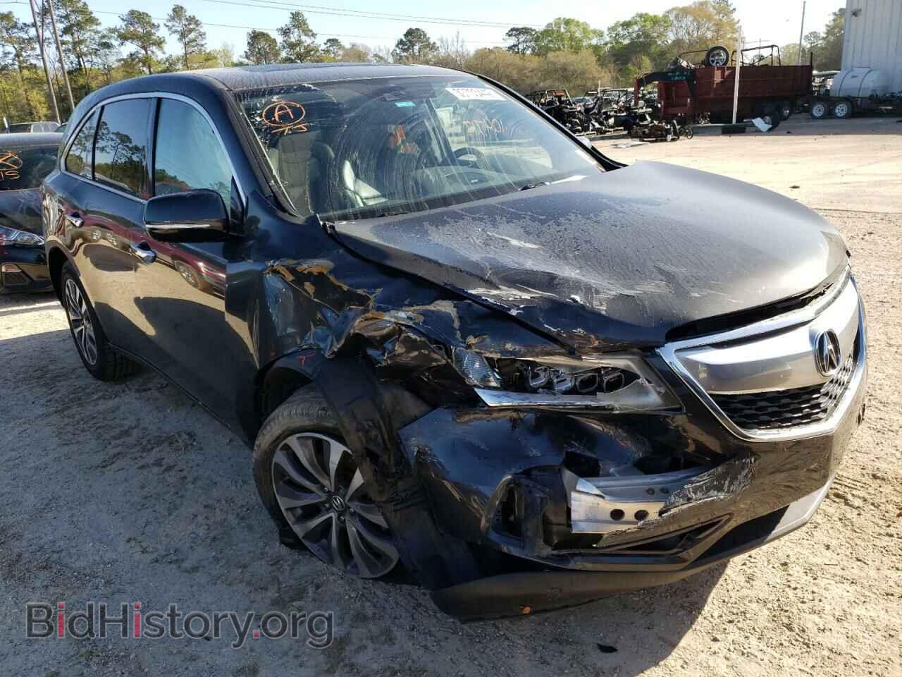 Photo 5FRYD4H43EB004508 - ACURA MDX 2014