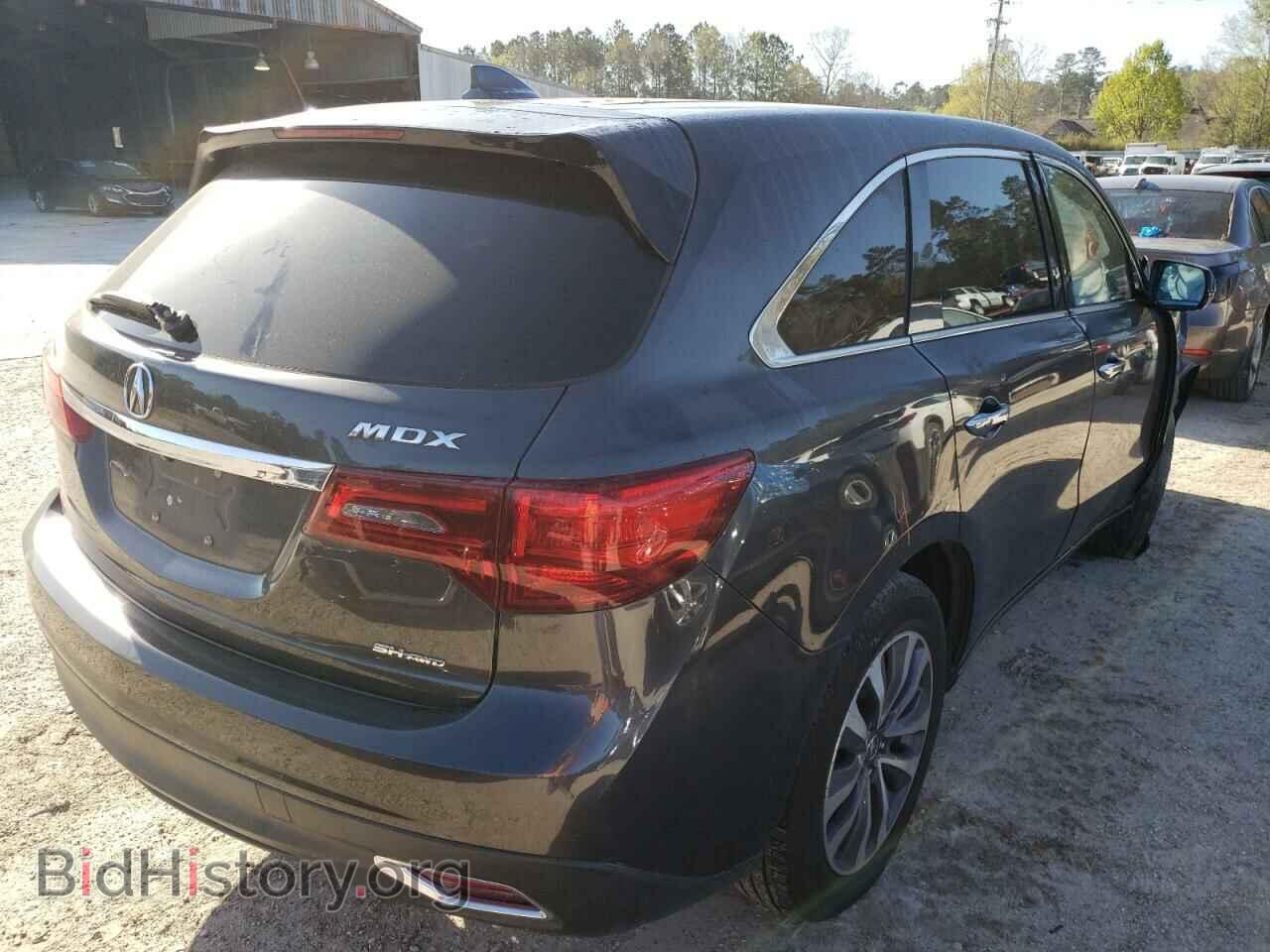 2014 ACURA MDX - VIN: 5FRYD4H43EB004508 - Фото 4
