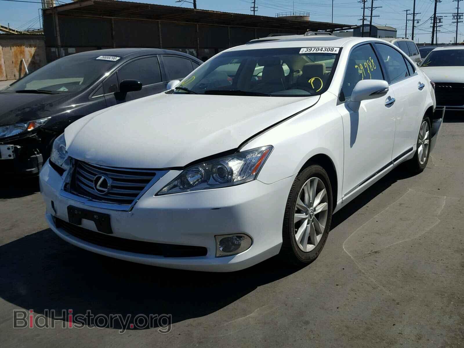 2012 LEXUS ES350 - VIN: JTHBK1EG2C2508881 - Фото 2