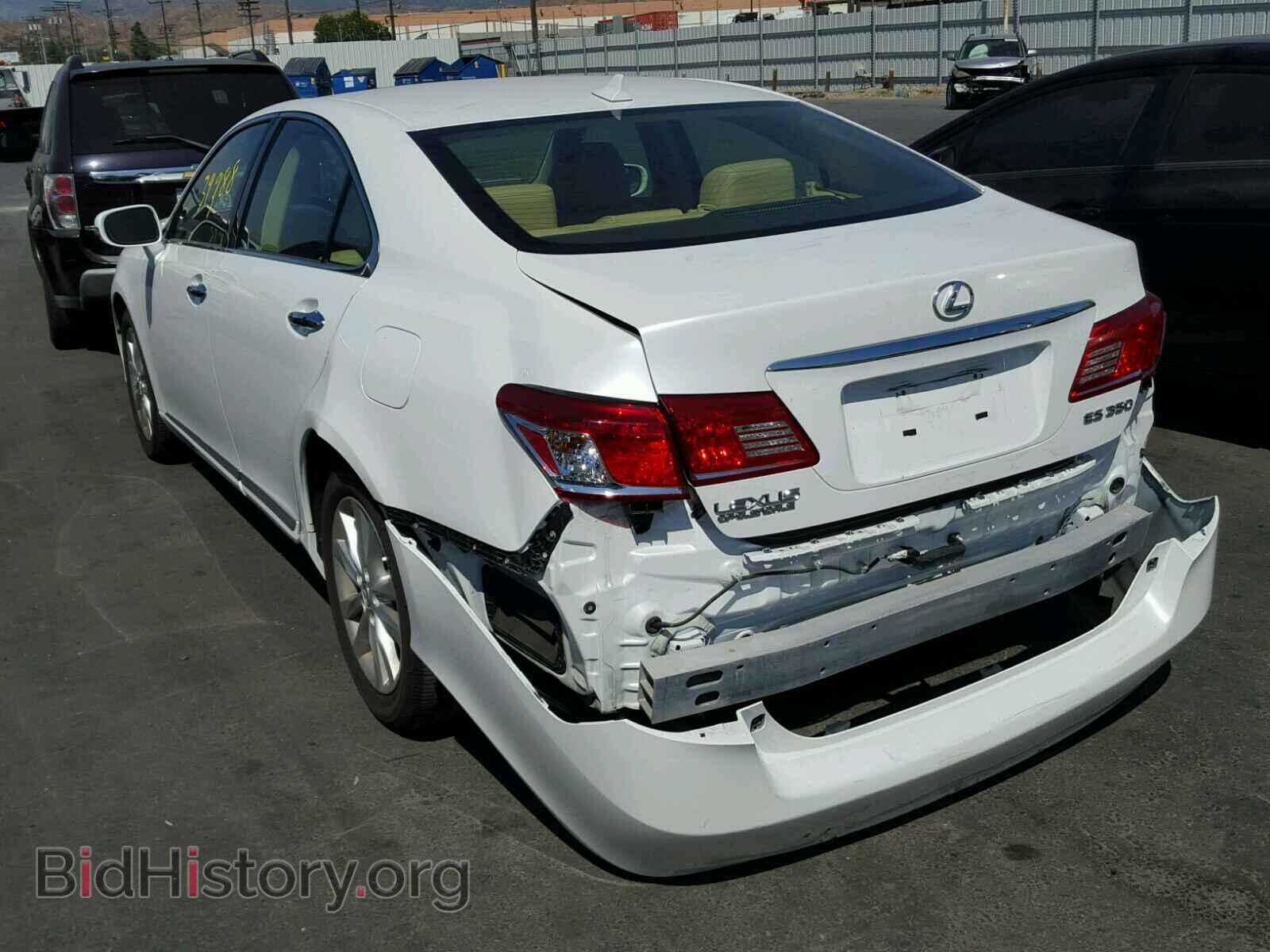 2012 LEXUS ES350 - VIN: JTHBK1EG2C2508881 - Фото 3
