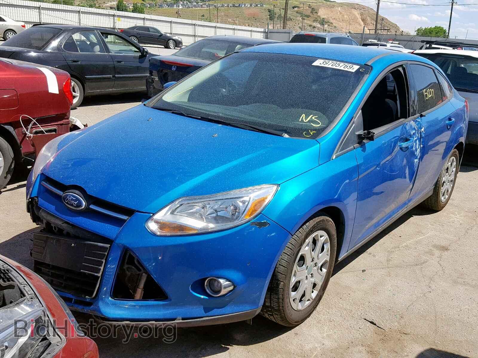 2012 FORD FOCUS SE - VIN: 1FAHP3F27CL476165 - Фото 2