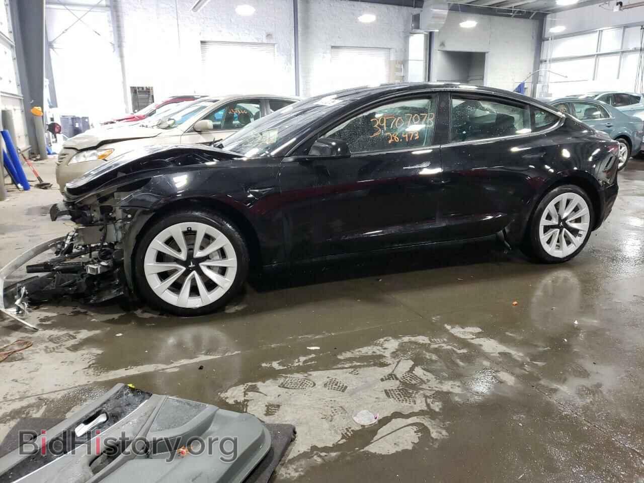 Photo 5YJ3E1EA2NF289574 - TESLA MODEL 3 2022