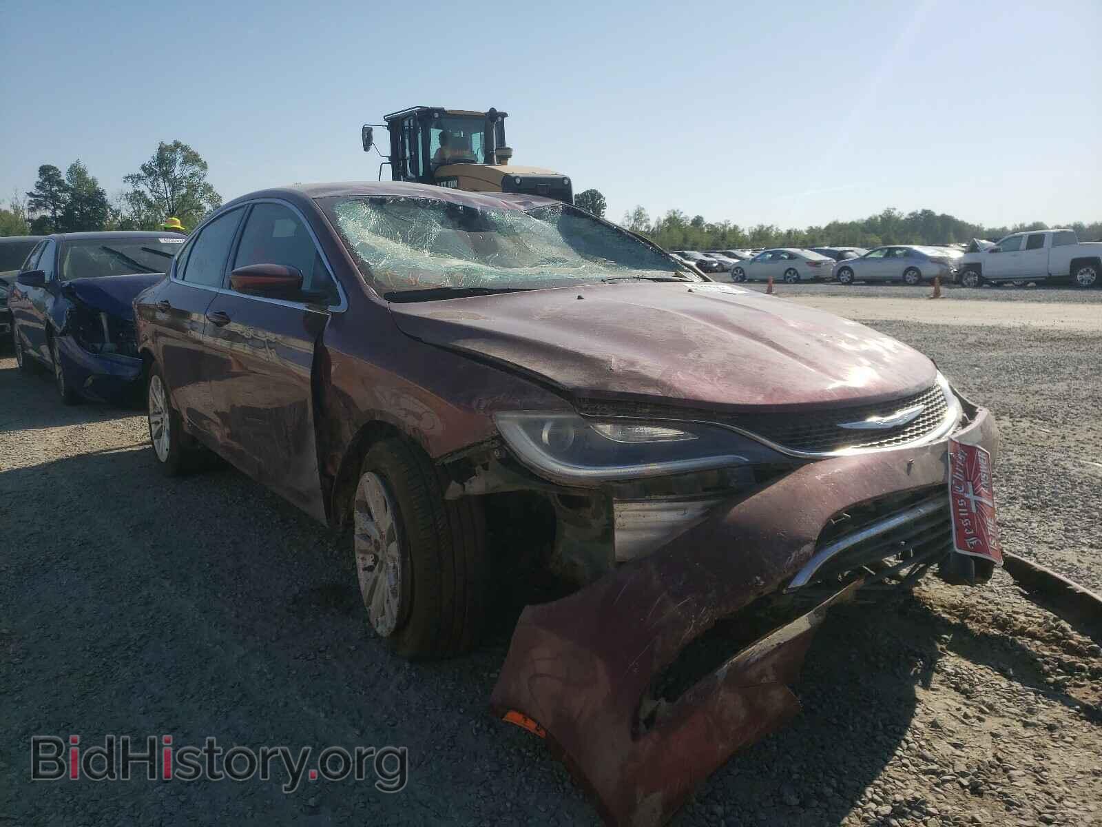 Фотография 1C3CCCAB9FN590477 - CHRYSLER 200 2015