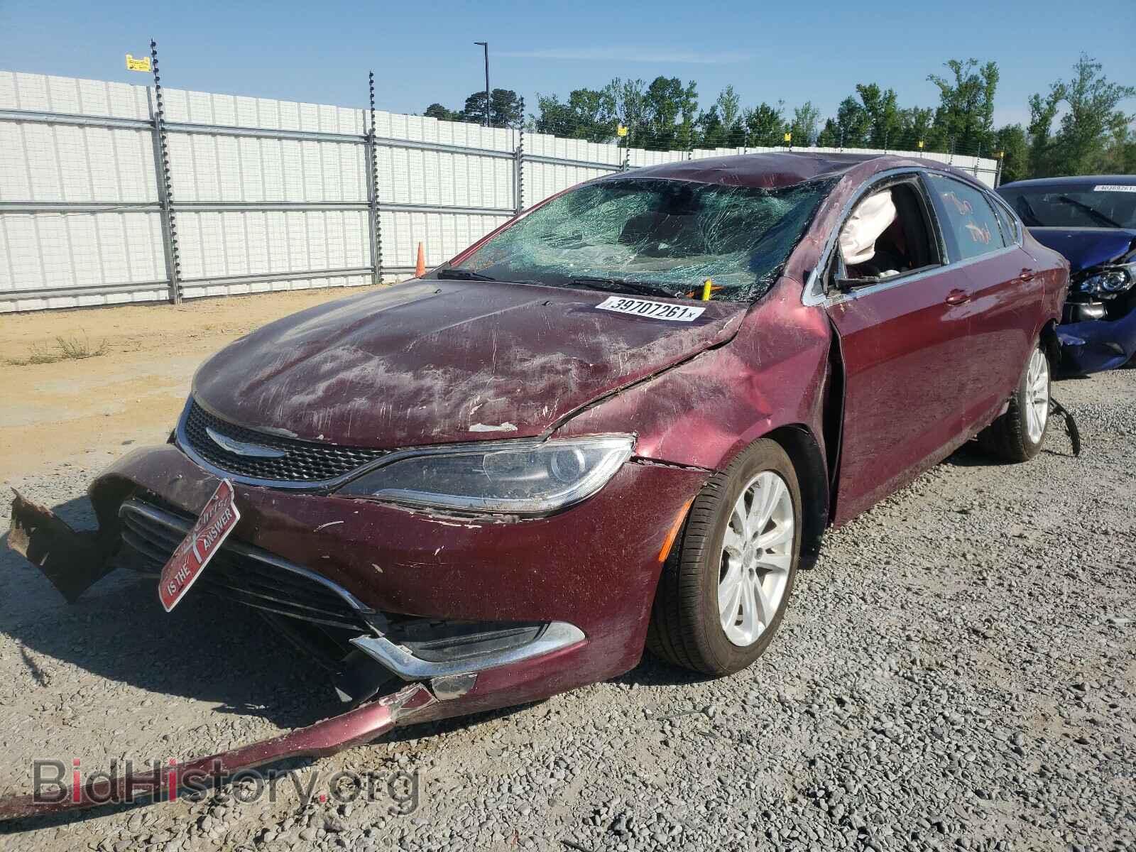 2015 CHRYSLER 200 - VIN: 1C3CCCAB9FN590477 - Фото 2