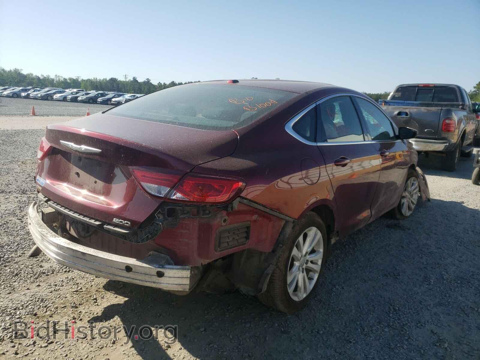 2015 CHRYSLER 200 - VIN: 1C3CCCAB9FN590477 - Фото 4