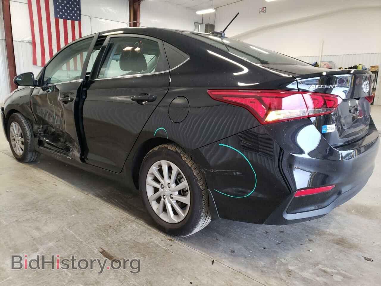 2022 HYUNDAI ACCENT - VIN: 3KPC24A69NE172334 - Фото 2