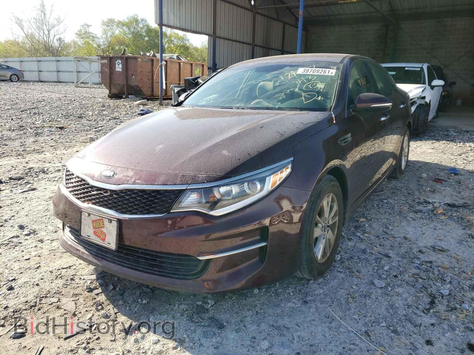 2017 KIA OPTIMA - VIN: 5XXGT4L36HG174202 - Фото 2