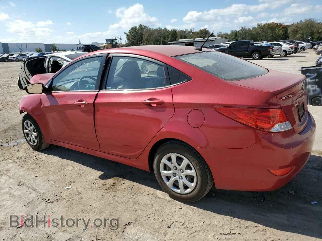 2014 HYUNDAI ACCENT - VIN: KMHCT4AE5EU638200 - Фото 2