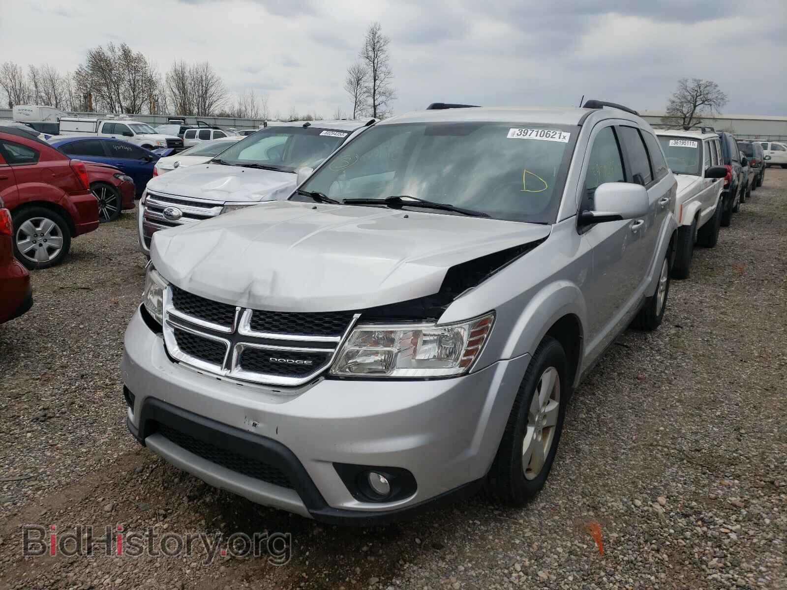 2012 DODGE JOURNEY - VIN: 3C4PDCBG3CT180919 - Фото 2