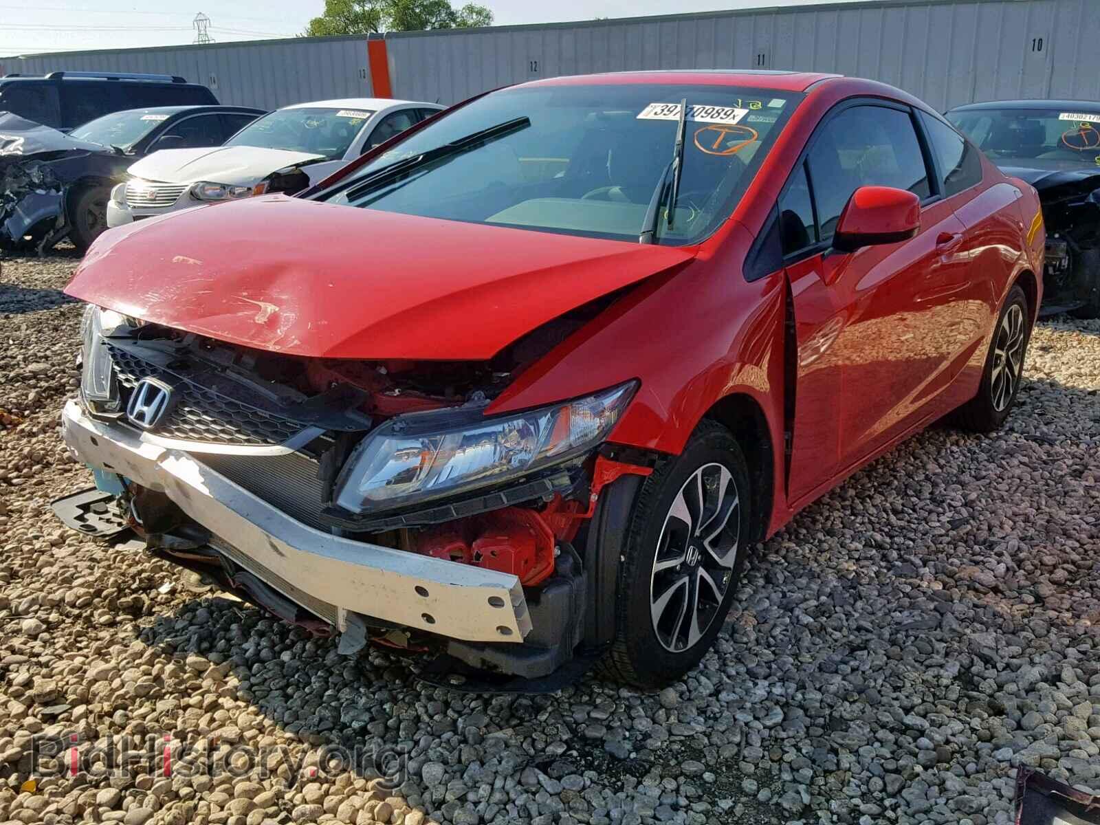 2013 HONDA CIVIC - VIN: 2HGFG3B88DH524557 - Фото 2