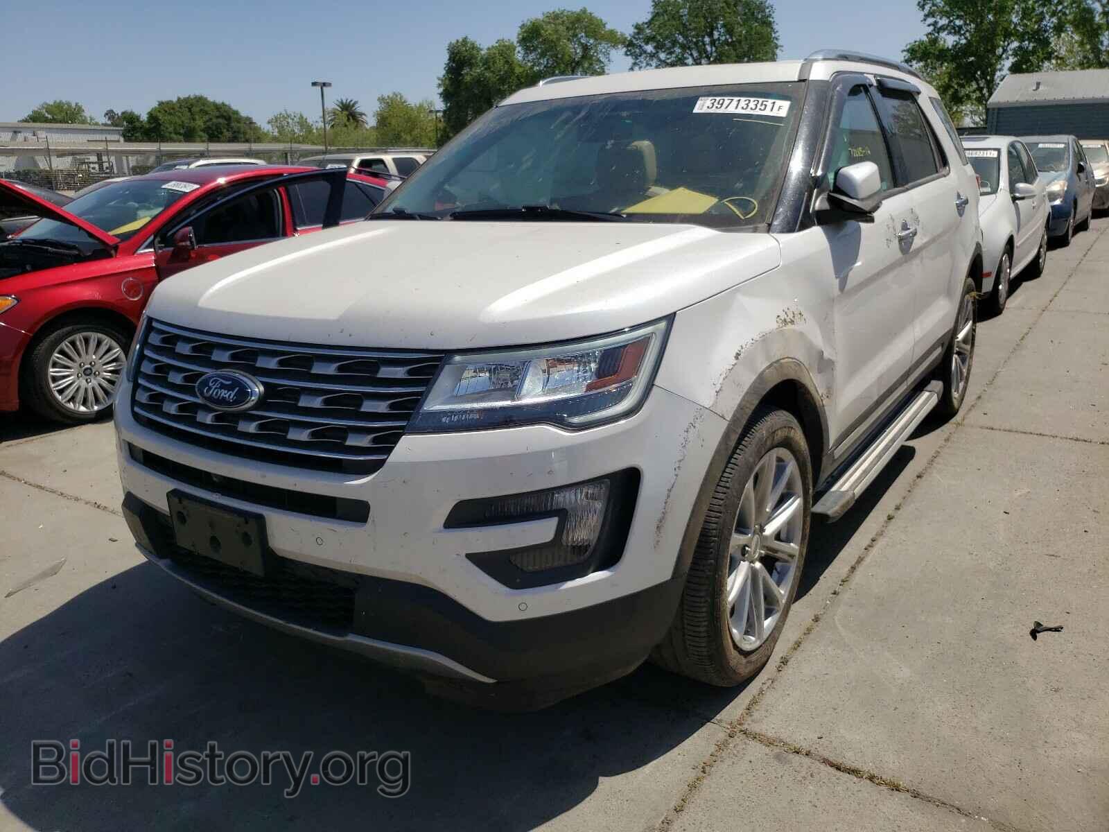 2016 FORD EXPLORER - VIN: 1FM5K8F86GGA08628 - Фото 2