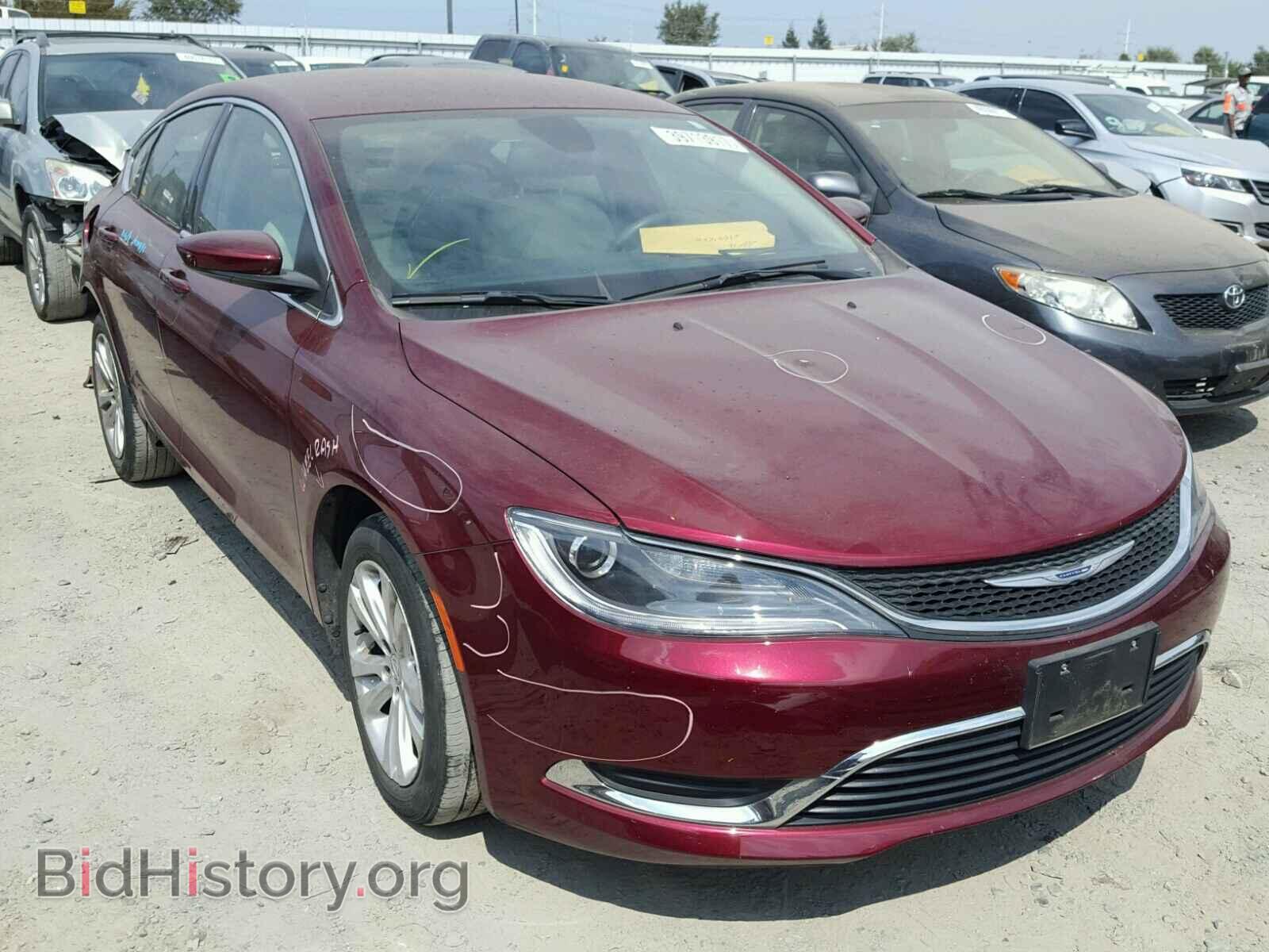 Photo 1C3CCCAB7FN750002 - CHRYSLER 200 2015