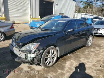 2007 Lexus IS IS 250, черный — VIN JTHBK262272045008, Copart