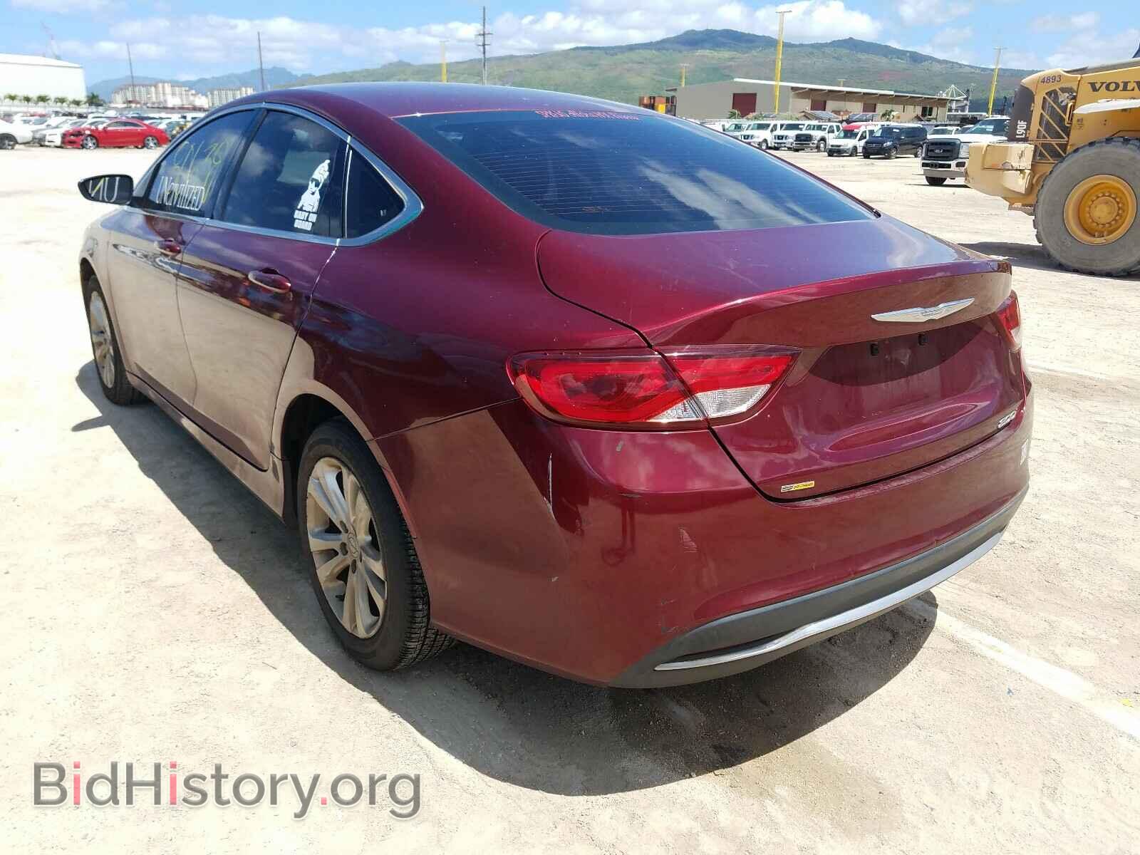 2015 CHRYSLER 200 - VIN: 1C3CCCAB9FN625261 - Photo 3
