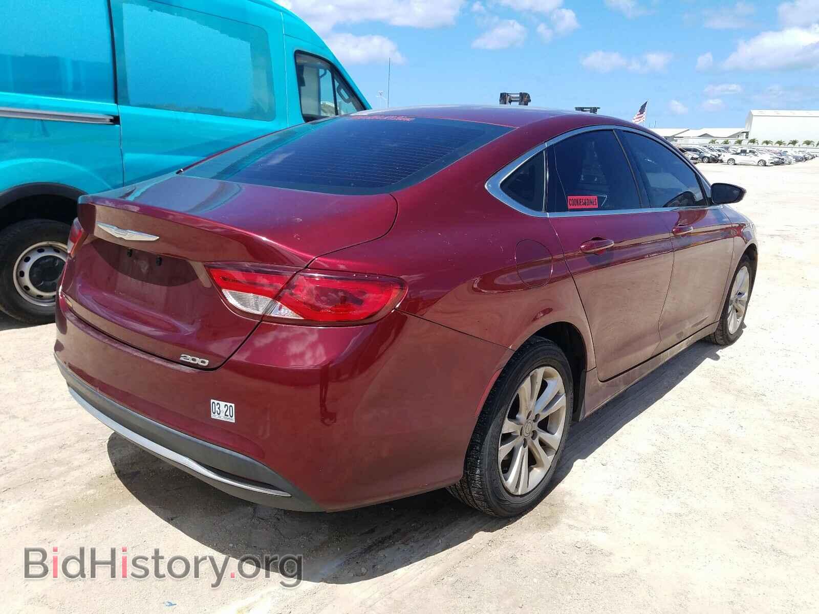 2015 CHRYSLER 200 - VIN: 1C3CCCAB9FN625261 - Photo 4