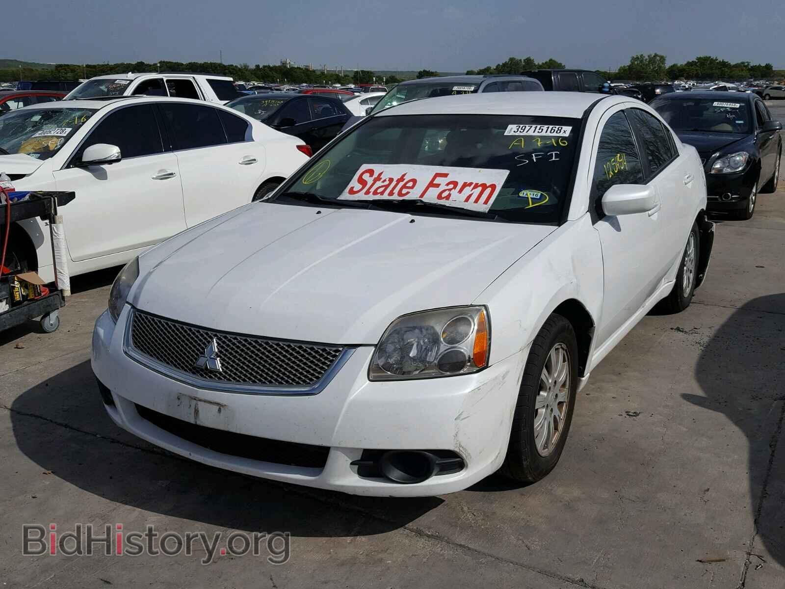 2012 MITSUBISHI GALANT - VIN: 4A32B2FF5CE015446 - Фото 2
