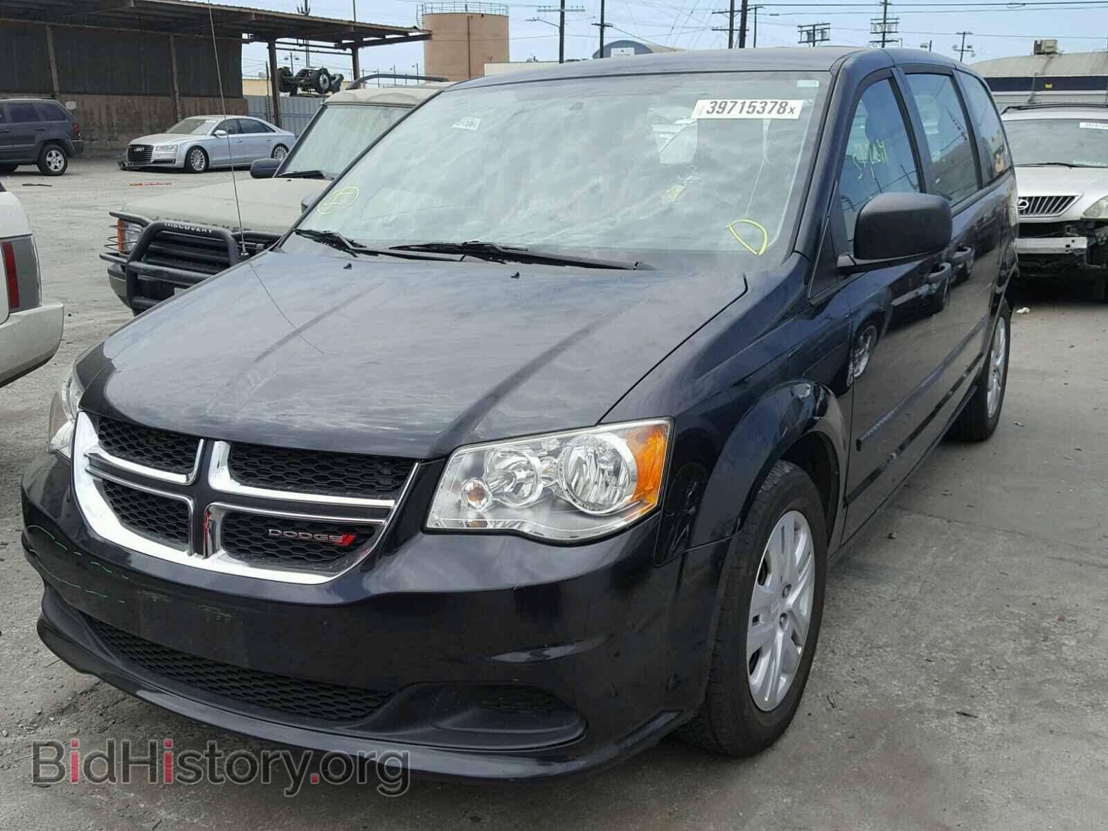 2015 DODGE CARAVAN - VIN: 2C4RDGBGXFR551078 - Фото 2