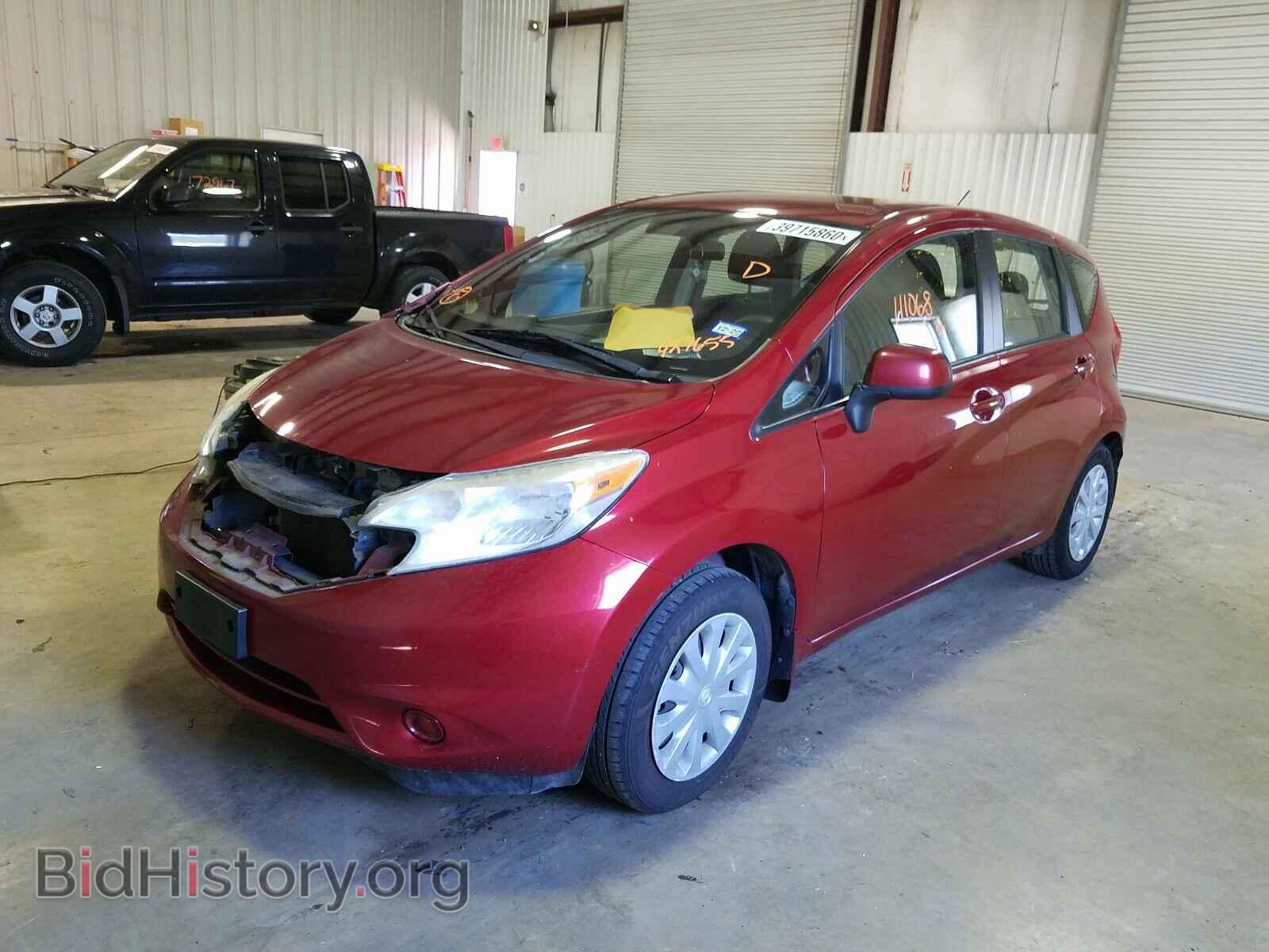 2014 NISSAN VERSA - VIN: 3N1CE2CP4EL427665 - Фото 2