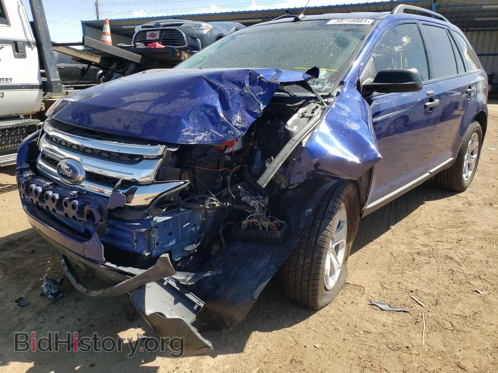 2013 FORD EDGE - VIN: 2FMDK4GC0DBB53612 - Фото 2