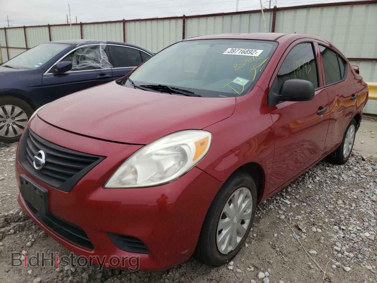 2014 NISSAN VERSA - VIN: 3N1CN7AP2EL852818 - Фото 2