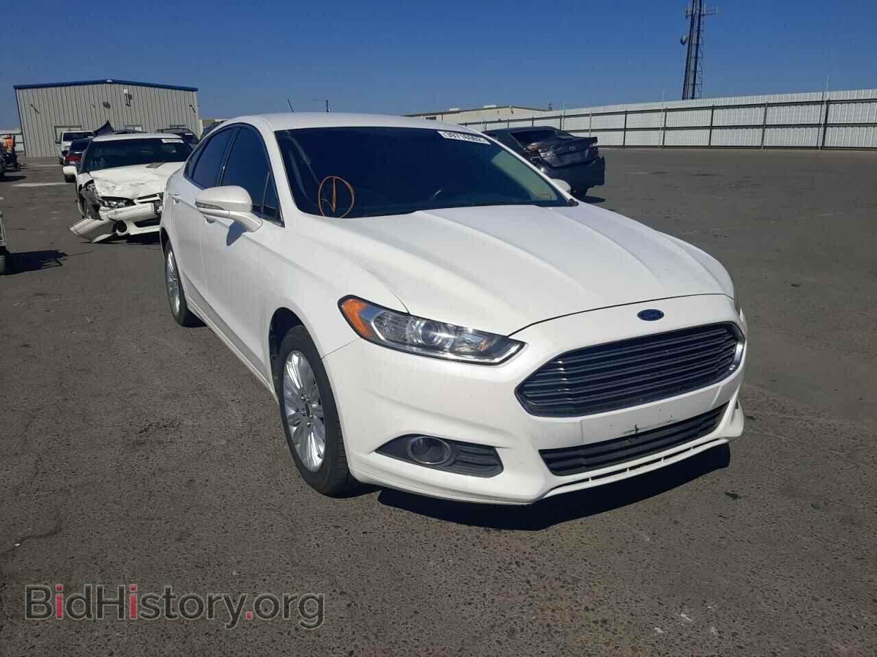Photo 3FA6P0LU2DR325717 - FORD FUSION 2013