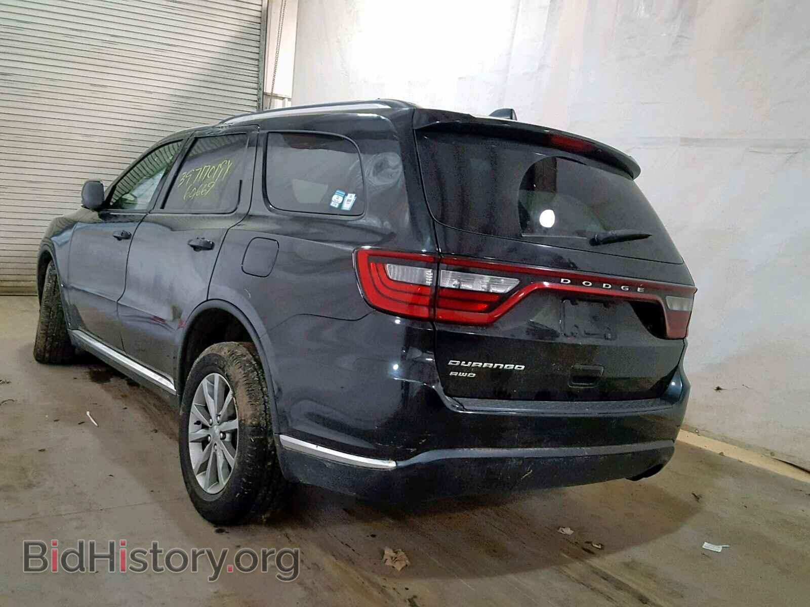 2016 DODGE DURANGO SX - VIN: 1C4RDJAG2GC345262 - Photo 3