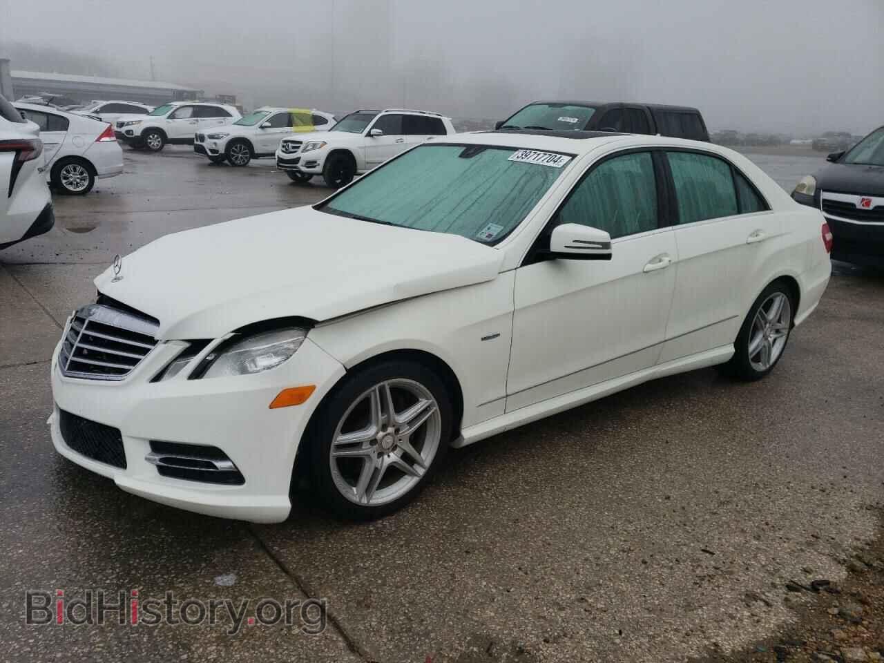 Photo WDDHF5KB6CA519846 - MERCEDES-BENZ E-CLASS 2012