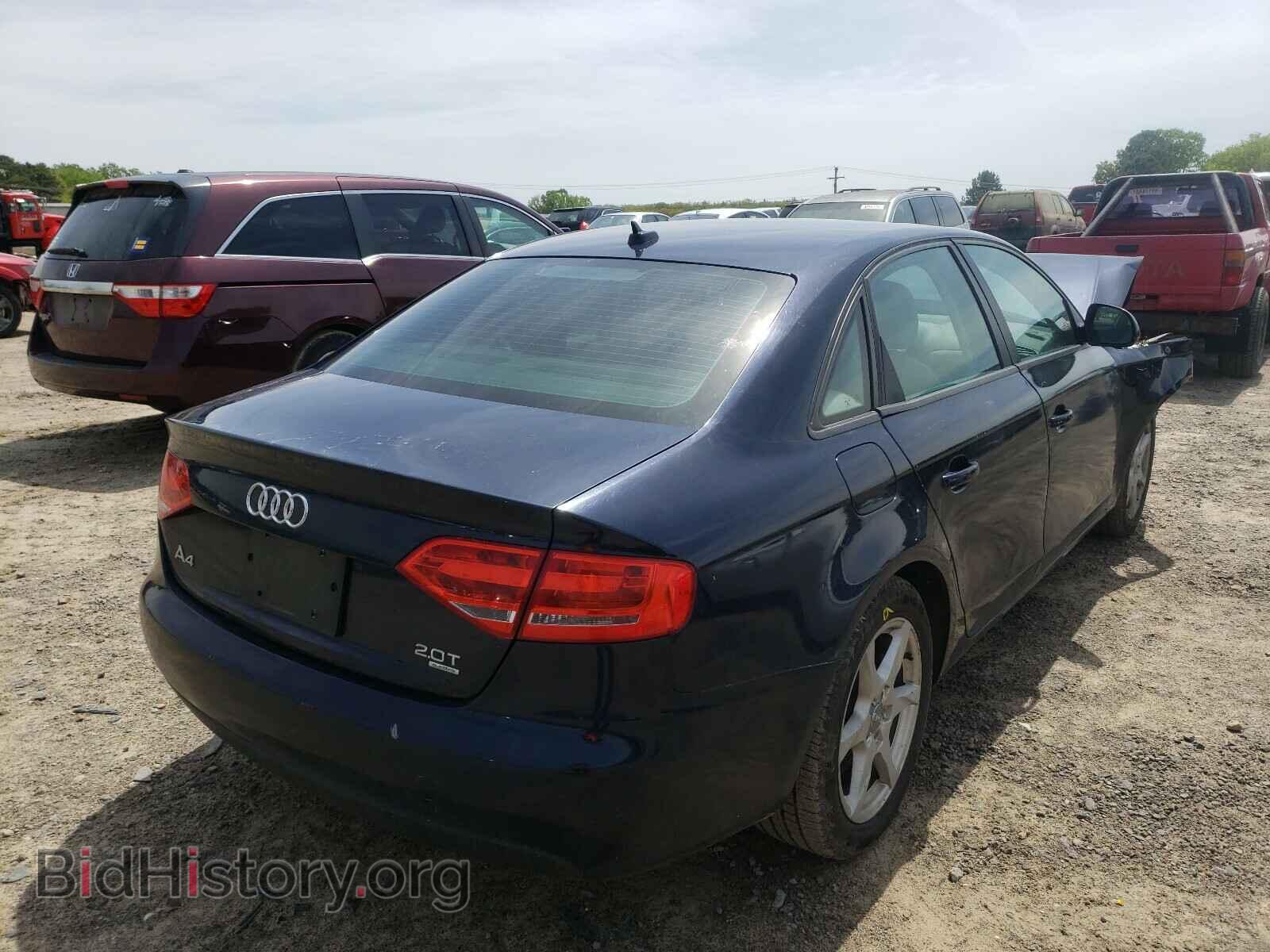 2009 AUDI A4 - VIN: WAULF78K99N029276 - Фото 4