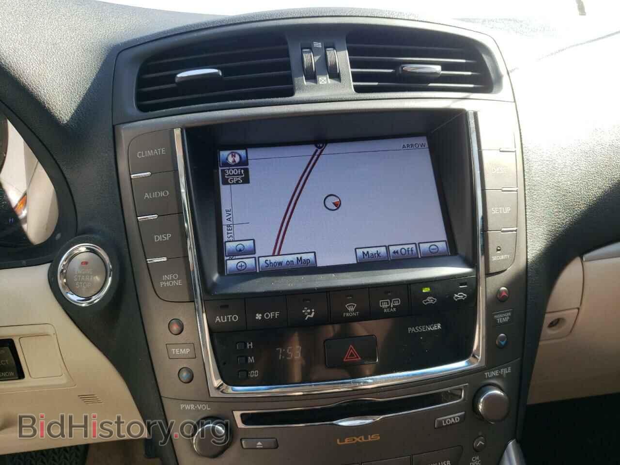 2012 LEXUS IS - VIN: JTHFF2C22C2526266 - Фото 9
