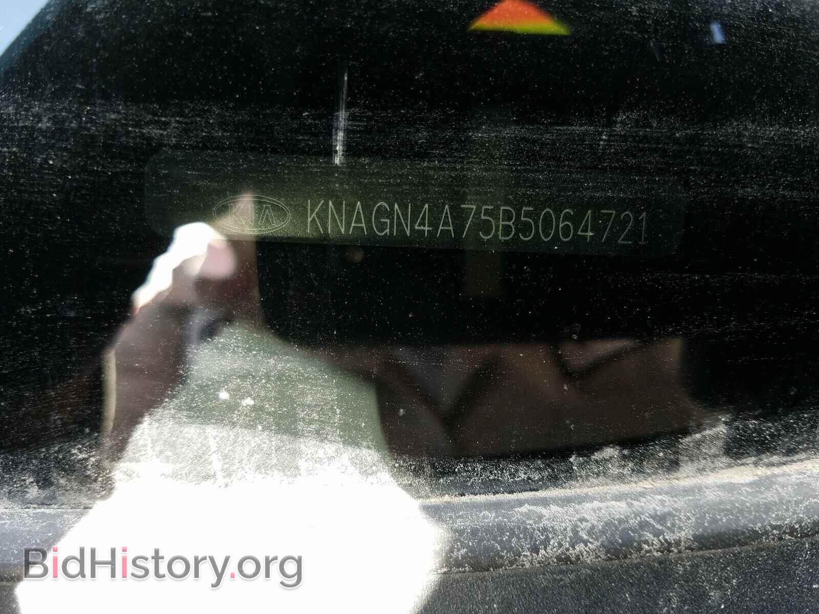 2011 KIA OPTIMA - VIN: KNAGN4A75B5064721 - Фото 10