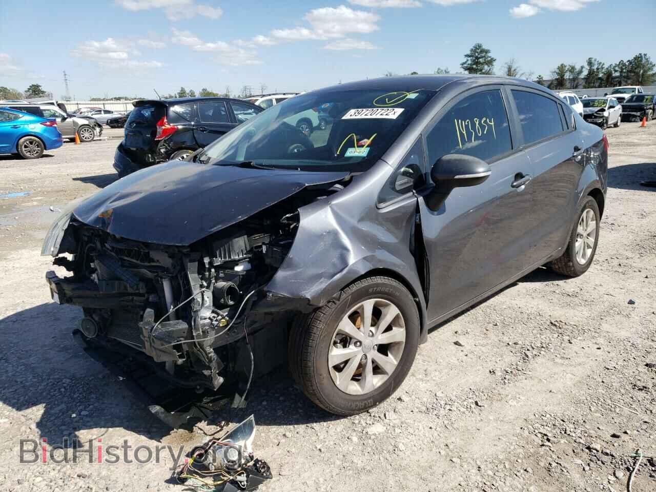 2013 KIA RIO - VIN: KNADN4A33D6144502 - Фото 2