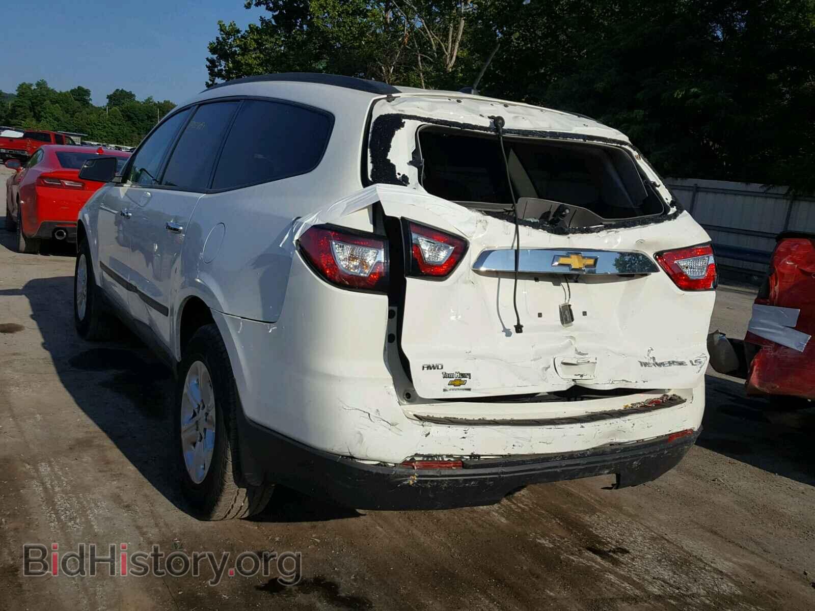 2014 CHEVROLET TRAVERSE - VIN: 1GNKVFKD0EJ217828 - Фото 3