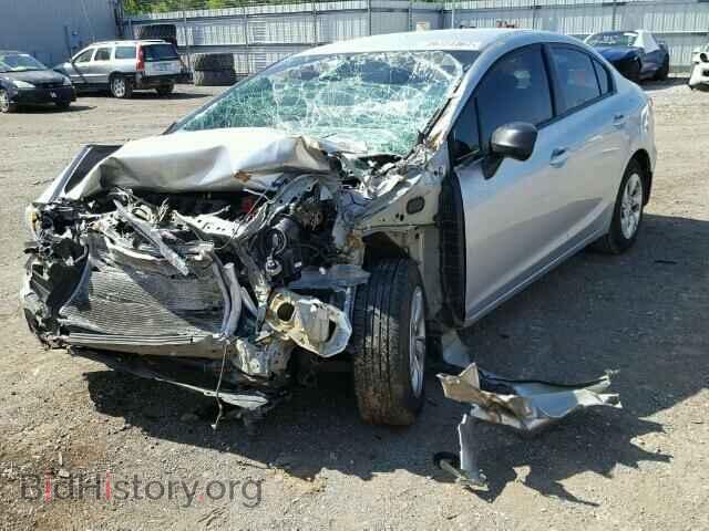 2013 HONDA CIVIC - VIN: 2HGFB2F57DH572916 - Фото 2