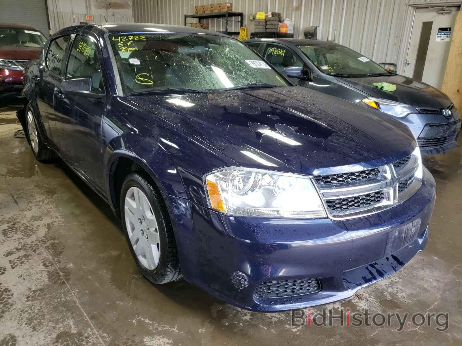 Photo 1C3CDZAB0EN160951 - DODGE AVENGER 2014