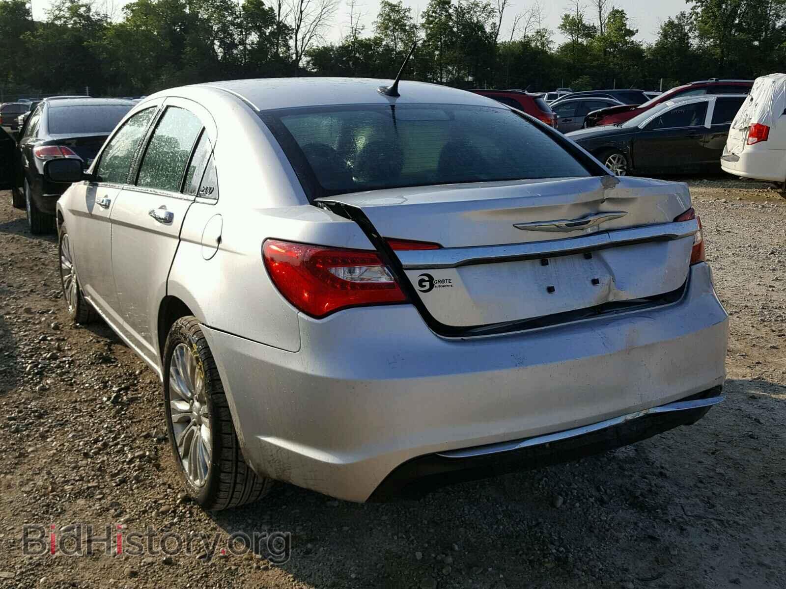 2012 CHRYSLER 200 - VIN: 1C3CCBCBXCN288957 - Фото 3